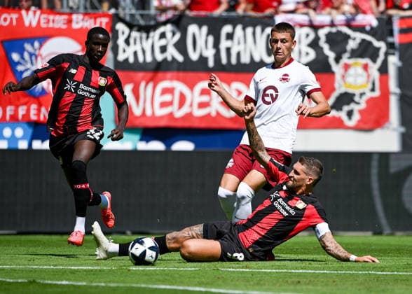 Football, friendly match, Kickers Offenbach v Bayer 04 Leverkusen