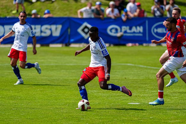 Tor zum 3:1 Patson Daka (Hamburger SV, 27) AUT, Hamburger SV vs. 1. FC Heidenheim, Fussball, Testspiel, Saison 2026 2027, 25.07.2026 AUT, Hamburger SV vs. 1. FC Heidenheim, Fussball, Testspiel, Saison 2026 2027, 25.07.2026 Kematen *** Goal for the 3-1: Patson Daka, Hamburger SV, July 27, Hamburger SV vs. 1 FC Heidenheim, Soccer, Friendly, 2026–2027 Season, July 25, 2026, Austria, Hamburger SV vs. 1 FC Heidenheim, soccer, friendly match, 2026–2027 season, July 25, 2026, Kematen Copyright: xEibner-Pressefoto MarcelxvonxFehrnx EP_MFN