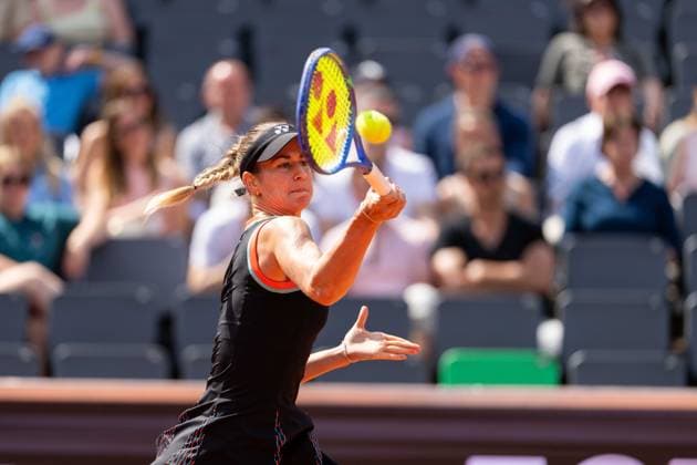 Anna Bondar (HUN) im Bild am Ball, Aktion, GER, Elina Awanessjan vs Anna Bondar, Tennis, MSC Hamburg Ladies Open WTA, Tennis Damen 250, Halbfinale, 25.07.2026 GER, Elina Awanessjan vs Anna Bondar, Tennis, MSC Hamburg Ladies Open WTA 250, Halbfinale, 25.07.2026 Hamburg *** Anna Bondar (HUN) pictured in action on the court, GER, Elina Awanessjan vs. Anna Bondar, Tennis, MSC Hamburg Ladies Open WTA 250, Semifinals, July 25, 2026, GER, Elina Awanessjan vs. Anna Bondar, tennis, MSC Hamburg Ladies Open WTA 250, semifinals, July 25, 2026, Hamburg Copyright: xEibner-Pressefoto MaxxVincenx EP_MVN