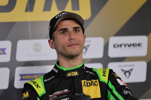 press conference, PK, Pressekonferenz after the race, Thomas Preining (A Manthey, 91), Porsche 911 GT3 R Evo, Lamborghini Temerario GT3, DTM (German Touring Car Championship) - Round 5 - Race 1, Motorsportarena Oschersleben on 25.07.2026. Sachsen-Anhalt Deutschland Copyright: xO.Franke,xSportblen.dex