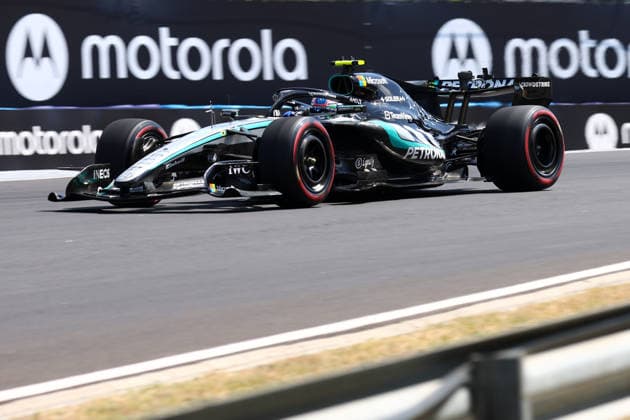 F1 Hungarian Gran Prix Andrea Kimi Antonelli of Mercedes-AMG F1 Team on track during final practice for the F1 Grand Prix of Hungary at Hungaroring on July 25, 2026 in Mogyorod, Hungary. Mogyorod Hungaroring Hungary Copyright: xMarcoxCanonierox