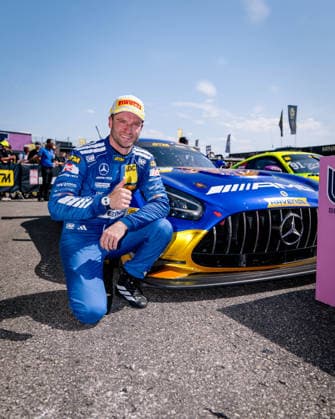 DTM, 9. + 10. Rennen Oschersleben 2026 80 Mercedes-AMG GT3 EVO, Winward Racing: Maro Engel - picture by Gruppe C Photography Oschersleben Motorsportarena Oschersleben Deutschland Copyright: xGruppexCxPhotographyx
