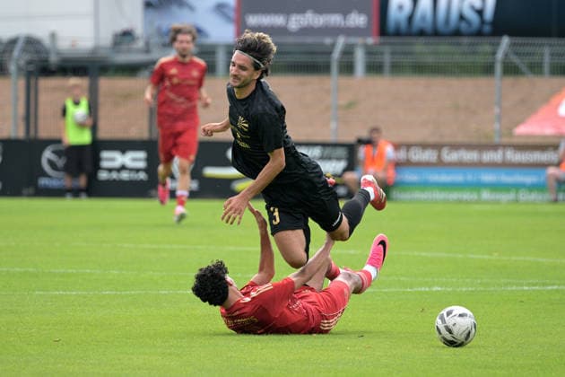 Football, friendly match, FC 08 Villingen v Delay Sports Berlin