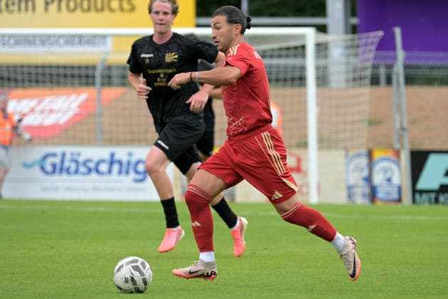 Orhan Yildirim (Delay Sports Berlin, 17) FC 08 Villingen vs. Delay Sports Berlin , Fussball, Vorbereitung, Testspiel, Saison 2026 2027, 25.07.2026 FC 08 Villingen vs. Delay Sports Berlin , Fussball, Vorbereitung, Testspiel, Saison 2026 2027, 25.07.2026 Villingen *** Orhan Yildirim Delay Sports Berlin, July 17, FC 08 Villingen vs. Delay Sports Berlin, Soccer, Preseason, Friendly, 2026–2027 Season, July 25, 2026, FC 08 Villingen vs. Delay Sports Berlin, Soccer, Preseason, Friendly, 2026–2027 Season, July 25, 2026, Villingen Copyright: xEibner-Pressefotox EP_TBR