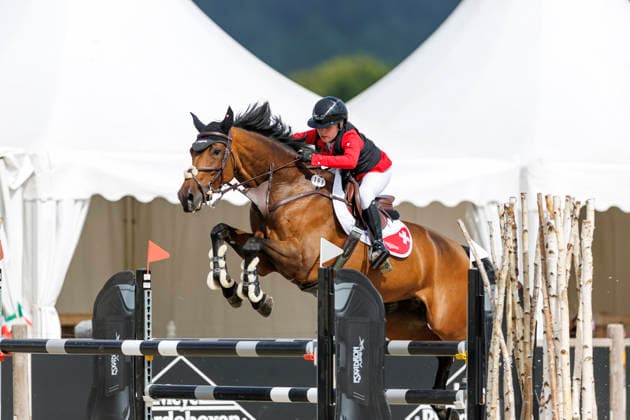 HAGEN a.T.W. - FEI Jumping European Championship, EM, Europameisterschaft Children, Juniors and Young Rider 2026, HAGEN a.T.W. - FEI Jumping European Championship Children, Juniors and Young Rider 2026 AMSLER Alessia (SUI), Lady Dallas Final Individual Einzelfinale CH-EU-Ch-S - Children Final Individuals over two rounds - FIRST ROUND Hagen a.T.W., Reitanlage Haunhorst 25. July 2026 - *** HAGEN a T W FEI Jumping European Championship for Children, Juniors, and Young Riders 2026, HAGEN a T W FEI Jumping European Championship for Children, Juniors, and Young Riders 2026 AMSLER Alessia SUI, Lady Dallas Final Individual CH EU Ch S Children Final Individuals over two rounds FIRST ROUND Hagen a T W, Haunhorst Equestrian Center, July 25, 2026