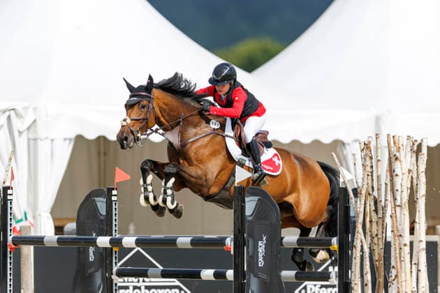 HAGEN a.T.W. - FEI Jumping European Championship, EM, Europameisterschaft Children, Juniors and Young Rider 2026, HAGEN a.T.W. - FEI Jumping European Championship Children, Juniors and Young Rider 2026 AMSLER Alessia (SUI), Lady Dallas Final Individual Einzelfinale CH-EU-Ch-S - Children Final Individuals over two rounds - FIRST ROUND Hagen a.T.W., Reitanlage Haunhorst 25. July 2026 - *** HAGEN a T W FEI Jumping European Championship for Children, Juniors, and Young Riders 2026, HAGEN a T W FEI Jumping European Championship for Children, Juniors, and Young Riders 2026 AMSLER Alessia SUI, Lady Dallas Final Individual CH EU Ch S Children Final Individuals over two rounds FIRST ROUND Hagen a T W, Haunhorst Equestrian Center, July 25, 2026