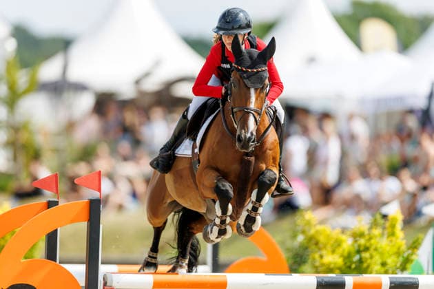 HAGEN a.T.W. - FEI Jumping European Championship, EM, Europameisterschaft Children, Juniors and Young Rider 2026, HAGEN a.T.W. - FEI Jumping European Championship Children, Juniors and Young Rider 2026 OSING Mila (GER), Capitaine Final Individual Einzelfinale CH-EU-Ch-S - Children Final Individuals over two rounds - FIRST ROUND Hagen a.T.W., Reitanlage Haunhorst 25. July 2026 - *** HAGEN a T W FEI Jumping European Championship for Children, Juniors, and Young Riders 2026, HAGEN a T W FEI Jumping European Championship for Children, Juniors, and Young Riders 2026 OSING Mila GER, Team Captain Individual Final CH EU Ch S Children’s Individual Final over two rounds FIRST ROUND Hagen a T W, Haunhorst Equestrian Center, July 25, 2026