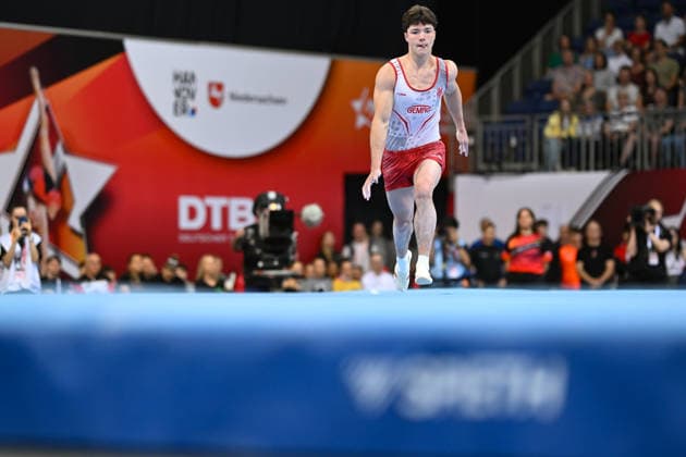 Radomyr Stelmakh (SC Cottbus Turnen) DIE FINALS 2026 - Deutsche Meisterschaften Geraeteturnen Geraetefinals Maenner, 25.07.2026 DIE FINALS 2026 - Deutsche Meisterschaften Geraeteturnen Geraetefinals Maenner, 25.07.2026 Hannover *** Radomyr Stelmakh SC Cottbus Gymnastics THE FINALS 2026 German Artistic Gymnastics Championships Men s Apparatus Finals, July 25, 2026 THE FINALS 2026 German Artistic Gymnastics Championships Men s Apparatus Finals, July 25, 2026, Hanover Copyright: xEibner-Pressefoto xHoepnerx EP_PHR