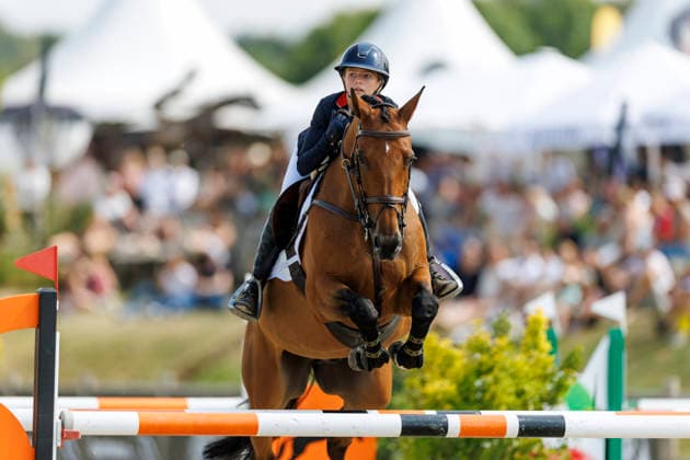 HAGEN a.T.W. - FEI Jumping European Championship, EM, Europameisterschaft Children, Juniors and Young Rider 2026, HAGEN a.T.W. - FEI Jumping European Championship Children, Juniors and Young Rider 2026 MORGAN-EVANS Tabby (GBR), Catoki Final Individual Einzelfinale CH-EU-Ch-S - Children Final Individuals over two rounds - FIRST ROUND Hagen a.T.W., Reitanlage Haunhorst 25. July 2026 - *** HAGEN a T W FEI Jumping European Championship for Children, Juniors, and Young Riders 2026, HAGEN a T W FEI Jumping European Championship for Children, Juniors, and Young Riders 2026 MORGAN EVANS Tabby GBR, Catoki Final Individual (Children’s Division) over two rounds FIRST ROUND Hagen a T W, Haunhorst Equestrian Center, July 25, 2026