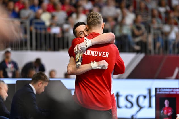 Andreas Toba (Turn-Klubb zu Hannover 1858) DIE FINALS 2026 - Deutsche Meisterschaften Geraeteturnen Geraetefinals Maenner, 25.07.2026 DIE FINALS 2026 - Deutsche Meisterschaften Geraeteturnen Geraetefinals Maenner, 25.07.2026 Hannover *** Andreas Toba Gymnastics Club Hannover 1858 THE FINALS 2026 German Artistic Gymnastics Championships Men s Apparatus Finals, July 25, 2026 THE FINALS 2026 German Artistic Gymnastics Championships Apparatus Finals Men, July 25, 2026 Hanover Copyright: xEibner-Pressefoto xHoepnerx EP_PHR