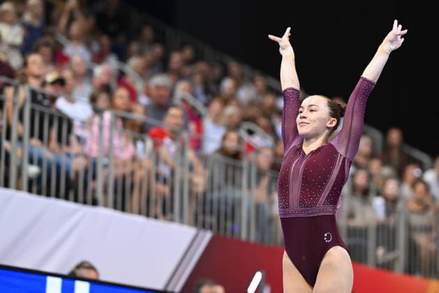 Kathrin Schleenvoigt (Sportverein Leonberg Eltingen e.V.) DIE FINALS 2026 - Deutsche Meisterschaften Geraeteturnen Geraetefinals Frauen, 25.07.2026 DIE FINALS 2026 - Deutsche Meisterschaften Geraeteturnen Geraetefinals Frauen, 25.07.2026 Hannover *** Kathrin Schleenvoigt, Leonberg Eltingen Sports Club e.V. THE FINALS 2026 German Artistic Gymnastics Championships Women’s Apparatus Finals, July 25, 2026 THE FINALS 2026 German Artistic Gymnastics Championships Women’s Apparatus Finals, July 25, 2026, Hanover Copyright: xEibner-Pressefoto xHoepnerx EP_PHR