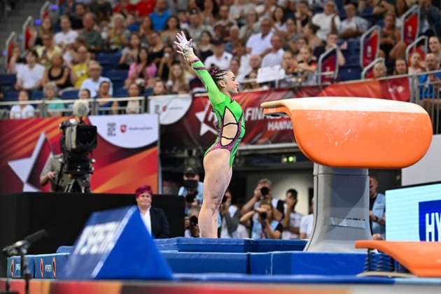 Madita Mayr (TSV Jetzendorf 1924) DIE FINALS 2026 - Deutsche Meisterschaften Geraeteturnen Geraetefinals Frauen, 25.07.2026 DIE FINALS 2026 - Deutsche Meisterschaften Geraeteturnen Geraetefinals Frauen, 25.07.2026 Hannover *** Madita Mayr, TSV Jetzendorf 1924, THE FINALS 2026 German Artistic Gymnastics Championships, Women s Apparatus Finals, July 25, 2026, THE FINALS 2026 German Artistic Gymnastics Championships, Women s Apparatus Finals, July 25, 2026, Hanover Copyright: xEibner-Pressefoto xHoepnerx EP_PHR
