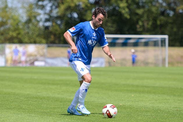 25.07.2026, Bad Wörishofen, Deutschland. Testspiel des SV Darmstadt 98 (2. Bundesliga) gegen die SG Sonnenhof Großaspach (3. Liga). Christopher Lannert (SV Darmstadt 98) *** July 25, 2026, Bad Wörishofen, Germany: Friendly match between SV Darmstadt 98 (2. Bundesliga) and SG Sonnenhof Großaspach (3. Liga); Christopher Lannert, SV Darmstadt 98