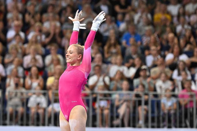Lea Marie Quaas (TuS 1861 Chemnitz-Altendorf e.V.) DIE FINALS 2026 - Deutsche Meisterschaften Geraeteturnen Geraetefinals Frauen, 25.07.2026 DIE FINALS 2026 - Deutsche Meisterschaften Geraeteturnen Geraetefinals Frauen, 25.07.2026 Hannover *** Lea Marie Quaas TuS 1861 Chemnitz Altendorf e.V. THE FINALS 2026 German Artistic Gymnastics Championships Women’s Apparatus Finals, July 25, 2026 THE FINALS 2026 German Artistic Gymnastics Championships Women’s Apparatus Finals, July 25, 2026 Hanover Copyright: xEibner-Pressefoto xHoepnerx EP_PHR