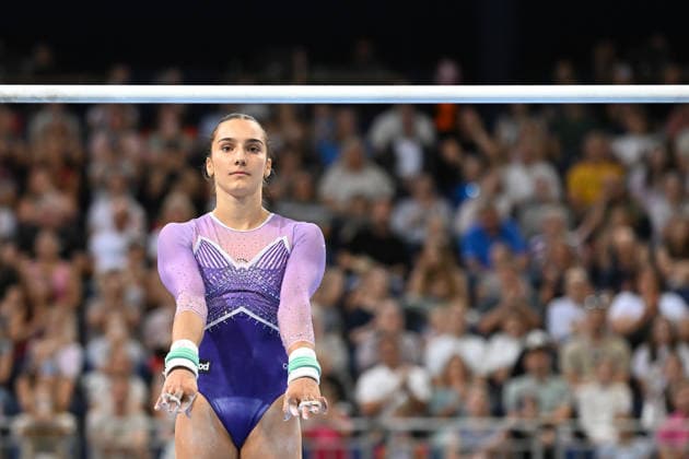Helen Kevric (MTV Stuttgart 1843 e.V.) DIE FINALS 2026 - Deutsche Meisterschaften Geraeteturnen Geraetefinals Frauen, 25.07.2026 DIE FINALS 2026 - Deutsche Meisterschaften Geraeteturnen Geraetefinals Frauen, 25.07.2026 Hannover *** Helen Kevric MTV Stuttgart 1843 e.V. THE FINALS 2026 German Artistic Gymnastics Championships Women s Apparatus Finals, July 25, 2026 THE FINALS 2026 German Artistic Gymnastics Championships Women s Apparatus Finals, July 25, 2026, Hanover Copyright: xEibner-Pressefoto xHoepnerx EP_PHR