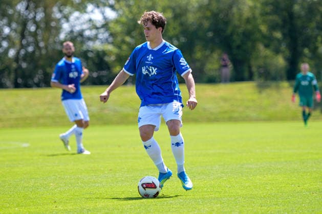 25.07.2026, Bad Wörishofen, Deutschland. Testspiel des SV Darmstadt 98 (2. Bundesliga) gegen die SG Sonnenhof Großaspach (3. Liga). Florian Kleinhansl (SV Darmstadt 98) *** July 25, 2026, Bad Wörishofen, Germany: Friendly match between SV Darmstadt 98 (2. Bundesliga) and SG Sonnenhof Großaspach (3. Liga) Florian Kleinhansl SV Darmstadt 98
