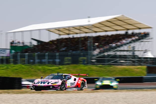 DTM, 9. + 10. Rennen Oschersleben 2026 14 Ferrari 296 GT3 EVO, EMIL FREY RACING: Matteo Cairoli - picture by Gruppe C Photography Oschersleben Oschersleben Sachsen-Anhalt Germany Copyright: xGruppexCxPhotographyx