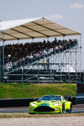 DTM, 9. + 10. Rennen Oschersleben 2026 8 Aston Martin Vantage AMR GT3 EVO, Comtoyou Racing: Nicolas Baert - picture by Gruppe C Photography Oschersleben Oschersleben Sachsen-Anhalt Germany Copyright: xGruppexCxPhotographyx