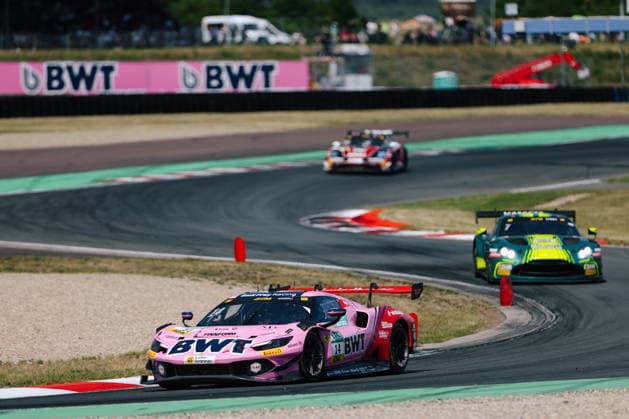 DTM, 9. + 10. Rennen Oschersleben 2026 14 Ferrari 296 GT3 EVO, EMIL FREY RACING: Matteo Cairoli - picture by Gruppe C Photography Oschersleben Oschersleben Sachsen-Anhalt Germany Copyright: xGruppexCxPhotographyx