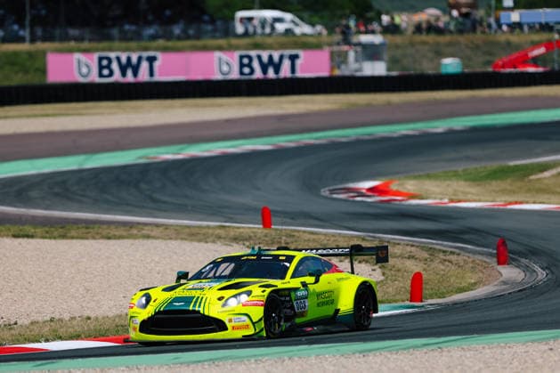 DTM, 9. + 10. Rennen Oschersleben 2026 8 Aston Martin Vantage AMR GT3 EVO, Comtoyou Racing: Nicolas Baert - picture by Gruppe C Photography Oschersleben Oschersleben Sachsen-Anhalt Germany Copyright: xGruppexCxPhotographyx