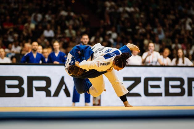 Die Finals 2026 - Judo, 25.07.2026 Team Brandenburg gewinnt die deutsche Meisterschaft gegen das Team Niedersachsen im Finale; Die Finals 2026 - Judo am 25.07.2026 in der Swiss Life Hall, Hannover *** The Finals 2026 Judo, July 25, 2026: Team Brandenburg wins the German championship against Team Lower Saxony in the final of The Finals 2026 Judo on July 25, 2026, at the Swiss Life Hall in Hanover Copyright: xBEAUTIFULxSPORTS Tonhäuserx