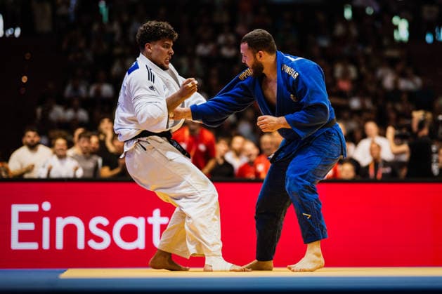 Die Finals 2026 - Judo, 25.07.2026 Team Brandenburg gewinnt die deutsche Meisterschaft gegen das Team Niedersachsen im Finale; Die Finals 2026 - Judo am 25.07.2026 in der Swiss Life Hall, Hannover *** The Finals 2026 Judo, July 25, 2026: Team Brandenburg wins the German championship against Team Lower Saxony in the final of The Finals 2026 Judo on July 25, 2026, at the Swiss Life Hall in Hanover Copyright: xBEAUTIFULxSPORTS Tonhäuserx