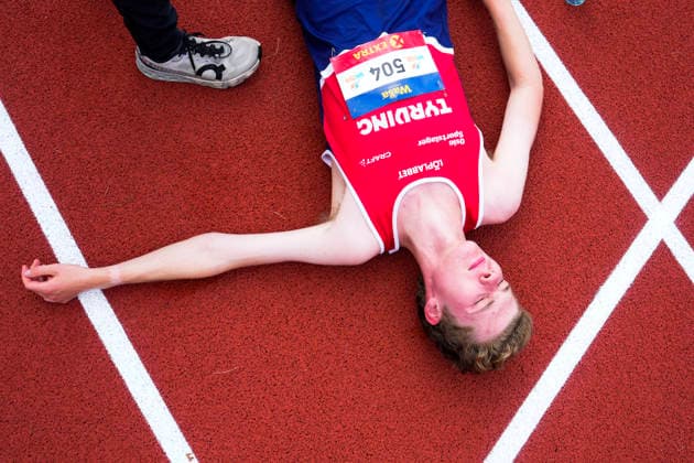 Norgesmesterskapet for friidrett 2026 Trondheim 20260725. Elias Haugen Torjussen fra Tyrving IL etter ovelsen 10.000m menn under NM i friidrett pa Trondheim Stadion lordag. Foto: Beate Oma Dahle NTB Trondheim Norge EDITORIAL USE ONLY. RESTRICTED USE FOR BETTING COMPANIES Ref:_SPOtJuUDDCvjDc.jpg *** 2026 Norwegian Track and Field Championships, Trondheim, July 25, 2026: Elias Haugen Torjussen of Tyrving IL after the men’s 10,000-meter race at the Norwegian Track and Field Championships at Trondheim Stadium on Saturday. Photo: Beate Oma Dahle, NTB TrTrondheim, Norway EDITORIAL USE ONLY RESTRICTED USE FOR BETTING COMPANIES  Copyright: xBeatexOmaxDahlex xNTBx
