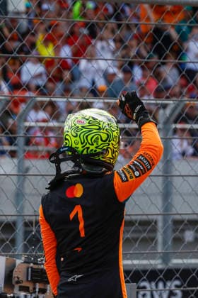 Budapest: F1 GP Hungary 2026 on July, 25, 2026, (Photo by Hoch Zwei), 01 NORRIS Lando (gbr), McLaren F1 Team winning the qualifying, pole position Budapest Hungary *** 2026 Hungarian F1 Grand Prix in Budapest on July 25, 2026; Photo by Hoch Zwei; 01 Lando Norris (GBR), McLaren F1 Team, winning qualifying and securing pole position in Budapest, Hungary