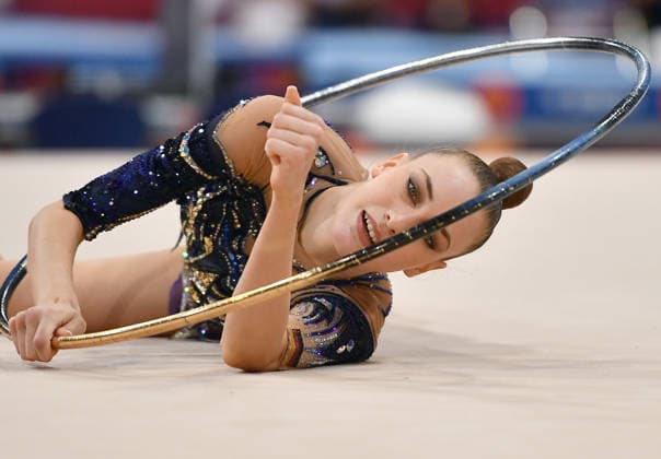 25.07.2026, xhbx, Turnen Rhythmische Sportgymnastik, Deutsche Meisterschaften 2026 v.l. Darja Varfolomeev (TSV Schmiden 1902) Übungen mit dem Reifen (DFL DFB REGULATIONS PROHIBIT ANY USE OF PHOTOGRAPHS as IMAGE SEQUENCES and or QUASI-VIDEO) Hannover *** July 25, 2026, xhbx, Rhythmic Gymnastics, 2026 German Championships v l Darja Varfolomeev TSV Schmiden 1902 Hoop Routine DFL DFB REGULATIONS PROHIBIT ANY USE OF PHOTOGRAPHS as IMAGE SEQUENCES and or QUASI-VIDEO Hannover
