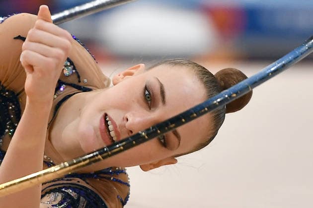 25.07.2026, xhbx, Turnen Rhythmische Sportgymnastik, Deutsche Meisterschaften 2026 v.l. Darja Varfolomeev (TSV Schmiden 1902) Übungen mit dem Reifen (DFL DFB REGULATIONS PROHIBIT ANY USE OF PHOTOGRAPHS as IMAGE SEQUENCES and or QUASI-VIDEO) Hannover *** July 25, 2026, xhbx, Rhythmic Gymnastics, 2026 German Championships v l Darja Varfolomeev TSV Schmiden 1902 Hoop Routine DFL DFB REGULATIONS PROHIBIT ANY USE OF PHOTOGRAPHS as IMAGE SEQUENCES and or QUASI-VIDEO Hannover