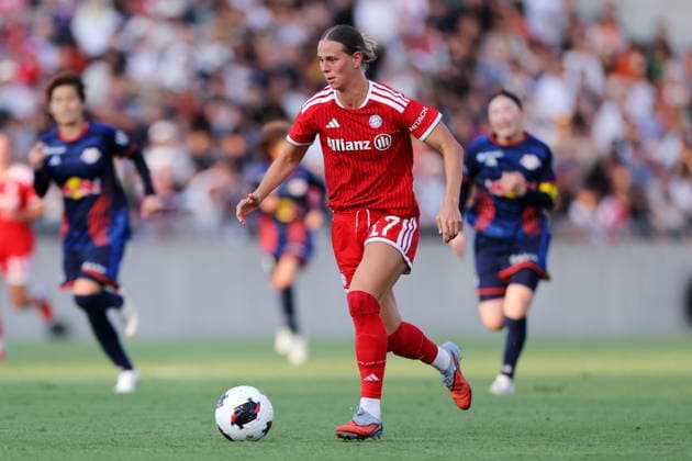 Klara Buhl (FC Bayern), JULY 25, 2026 - Football Soccer : Allianz Women s Tour 2026 match between RB Omiya Ardija and FC Bayern Munich at NACK5 Stadium in Saitama, Japan.  aflo_339098541 NaokixNishimurax