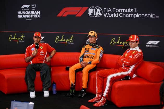 Formula 1, Hungarian Grand Prix in Budapest, press conference