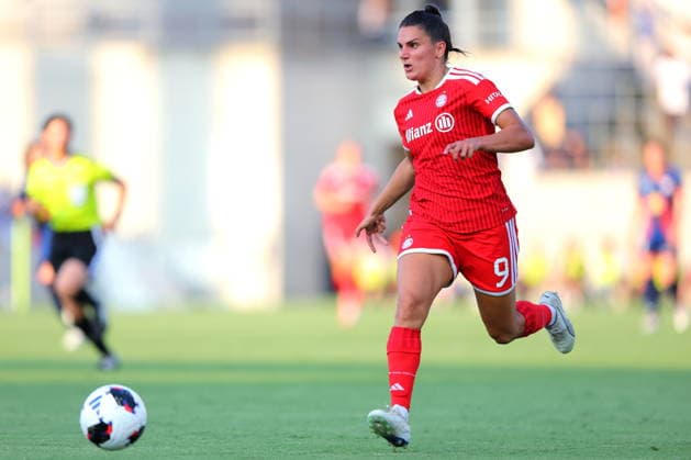 Jovana Damnjanovic (FC Bayern), JULY 25, 2026 - Football Soccer : Allianz Women s Tour 2026 match between RB Omiya Ardija and FC Bayern Munich at NACK5 Stadium in Saitama, Japan.  aflo_339099688 NaokixNishimurax