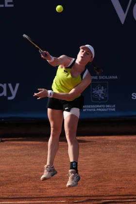 TENNIS - International Tennis Tournament - 37th Palermo Ladies Open Photo by IPA ABACAPRESS.COM86982162 - Palermo, Italy, July 2026. Country Time Club, Palermo Ladies Open 2026, a professional women s tennis tournament on the WTA, Tennis Damen 125 circuit. In the photo: Rasheeda Mcadoo and Adrien Nagy vs. Anastasia Tikhonova and Tamara Zidansek during the women s doubles final Palermo Italy  Copyright: xIPAxSport ABACAx