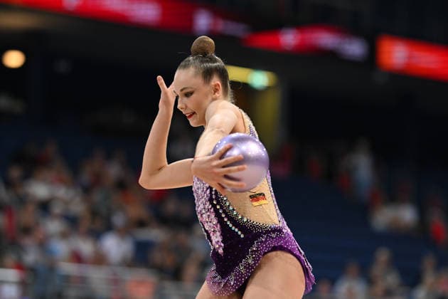 Viktoria Steinfeld (TSV Schmiden 1902 e.V.) DIE FINALS 2026 - Deutsche Meisterschaften Rhythmische Sportgymnastik Mehrkampf, 25.07.2026 DIE FINALS 2026 - Deutsche Meisterschaften Rhythmische Sportgymnastik Mehrkampf, 25.07.2026 Hannover *** Viktoria Steinfeld TSV Schmiden 1902 e.V. THE FINALS 2026 German Rhythmic Gymnastics Championships – All-Around, July 25, 2026 THE FINALS 2026 German Rhythmic Gymnastics Championships – All-Around, July 25, 2026, Hanover Copyright: xEibner-Pressefoto xHoepnerx EP_PHR