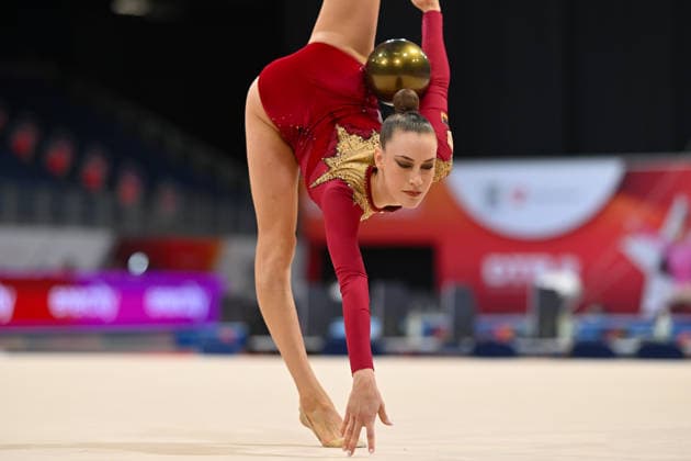 Darja Varfolomeev (TSV Schmiden 1902 e.V.) DIE FINALS 2026 - Deutsche Meisterschaften Rhythmische Sportgymnastik Mehrkampf, 25.07.2026 DIE FINALS 2026 - Deutsche Meisterschaften Rhythmische Sportgymnastik Mehrkampf, 25.07.2026 Hannover *** Darja Varfolomeev TSV Schmiden 1902 e.V. THE FINALS 2026 German Rhythmic Gymnastics Championships – All-Around, July 25, 2026 THE FINALS 2026 German Rhythmic Gymnastics Championships – All-Around, July 25, 2026, Hanover Copyright: xEibner-Pressefoto xHoepnerx EP_PHR