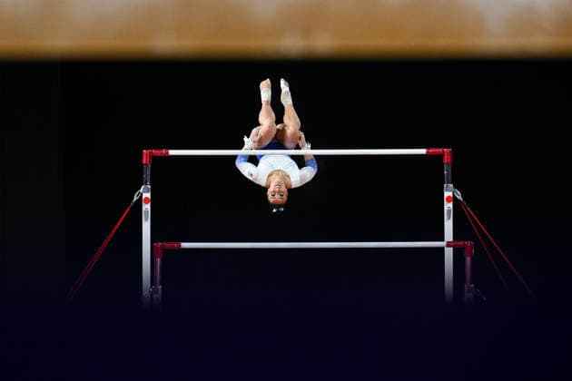 COM26 ARTISTIC GYMNASTICS, Ellee Cheetham of Scotland competes during the Artistic Gymnastics Women™s Team Final and Individual Qualification during the Glasgow 2026 Commonwealth Games at the Glasgow International Arena in Glasgow, Scotland, Saturday, July 25, 2026. ( NO ARCHIVING, EDITORIAL USE ONLY Glasgow Scotland United Kingdom  Copyright: xLUKASxCOCHx 20260726172178187156