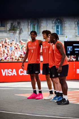 Baskets Bonn vs. Skyliners Frankfurt - DIE FINALS 2026 3x3 Finale Herren am 25.07.2026, Team Baskets Bonn Hannover Neues Rathaus Niedersachsen Deutschland *** Baskets Bonn vs. Skyliners Frankfurt THE FINALS 2026 Men s 3x3 Final on July 25, 2026, Team Baskets Bonn, Hanover New City Hall, Lower Saxony, Germany