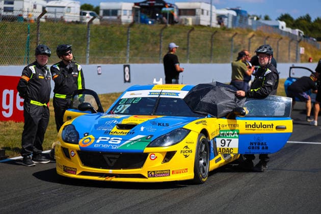 ADAC GT4 Germany, 5. + 6. Rennen Oschersleben 2026 97 Ginetta G56 GT4 Evo, KRT RACING: Alexzander Kristiansson, Erik Bertilsson - picture by Gruppe C Photography Oschersleben Oschersleben Sachsen-Anhalt Germany Copyright: xGruppexCxPhotographyx