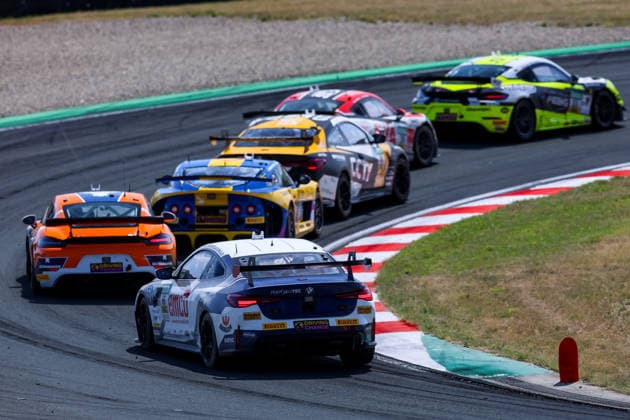 ADAC GT4 Germany, 5. + 6. Rennen Oschersleben 2026 66 BMW M4 GT4 Evo, ME Motorsport: Leon Bauchmüller, Lukas Stiefelhagen - picture by Gruppe C Photography Oschersleben Oschersleben Sachsen-Anhalt Germany Copyright: xGruppexCxPhotographyx