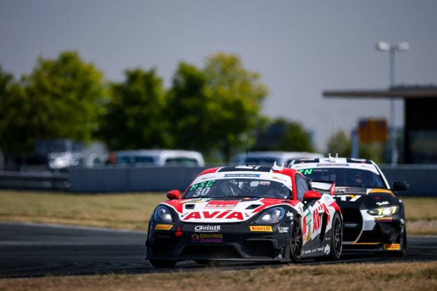 ADAC GT4 Germany, 5. + 6. Rennen Oschersleben 2026 30 Porsche 718 Cayman GT4 RS Clubsport, Avia W&S Motorsport: Maximilian Schreyer, Alon Gabbay - picture by Gruppe C Photography Oschersleben Oschersleben Sachsen-Anhalt Germany Copyright: xGruppexCxPhotographyx