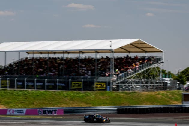 ADAC GT4 Germany, 5. + 6. Rennen Oschersleben 2026 04 Aston Martin Vantage AMR GT4 Evo, EastSide Motorsport: Jan Philipp Springob, Philipp Gogollok - picture by Gruppe C Photography Oschersleben Oschersleben Sachsen-Anhalt Germany Copyright: xGruppexCxPhotographyx