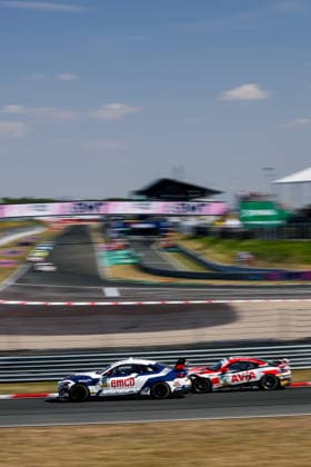 ADAC GT4 Germany, 5. + 6. Rennen Oschersleben 2026 66 BMW M4 GT4 Evo, ME Motorsport: Leon Bauchmüller, Lukas Stiefelhagen - picture by Gruppe C Photography Oschersleben Oschersleben Sachsen-Anhalt Germany Copyright: xGruppexCxPhotographyx