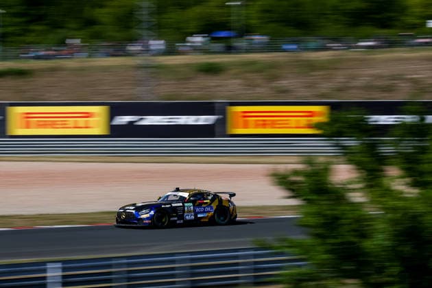 ADAC GT4 Germany, 5. + 6. Rennen Oschersleben 2026 85 Mercedes-AMG GT4, CV Performance X JP Motorsport: Kyam Potez, Jonathan Engström - picture by Gruppe C Photography Oschersleben Oschersleben Sachsen-Anhalt Germany Copyright: xGruppexCxPhotographyx