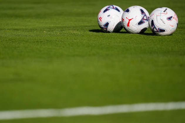 July 25, 2026, Granada, Granada, Spain: Detail of balls during the Ciudad de Granada Trophy football match played between Granada CF and Real Betis at Nuevo Los Carmenes stadium on July 25, 2026, in Granada, Spain. Granada Spain - ZUMAa181 20260725_zaa_a181_005 Copyright: xJoaquinxCorcherox