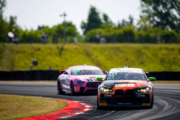 ADAC GT4 Germany, 5. + 6. Rennen Oschersleben 2026 77 BMW M4 GT4 Evo, ME Motorsport: Linus Hahne, Philip Wiskirchen - picture by Gruppe C Photography Oschersleben Oschersleben Sachsen-Anhalt Germany Copyright: xGruppexCxPhotographyx