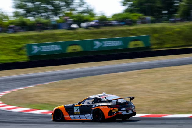 ADAC GT4 Germany, 5. + 6. Rennen Oschersleben 2026 26 Mercedes-AMG GT4, PROsport Racing: Marek Böckmann, Roman Fellner-Feldegg - picture by Gruppe C Photography Oschersleben Oschersleben Sachsen-Anhalt Germany Copyright: xGruppexCxPhotographyx