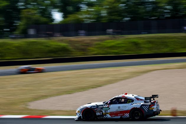 ADAC GT4 Germany, 5. + 6. Rennen Oschersleben 2026 87 Toyota GR Supra GT4 EVO2, CRT Lucas Cartelle, Hudson Schwartz - picture by Gruppe C Photography Oschersleben Oschersleben Sachsen-Anhalt Germany Copyright: xGruppexCxPhotographyx