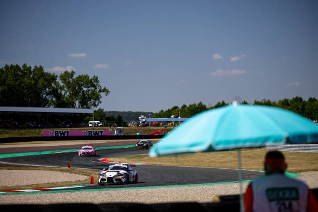 ADAC GT4 Germany, 5. + 6. Rennen Oschersleben 2026 87 Toyota GR Supra GT4 EVO2, CRT Lucas Cartelle, Hudson Schwartz - picture by Gruppe C Photography Oschersleben Oschersleben Sachsen-Anhalt Germany Copyright: xGruppexCxPhotographyx