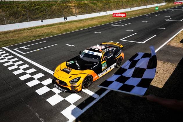 ADAC GT4 Germany, 5. + 6. Rennen Oschersleben 2026 26 Mercedes-AMG GT4, PROsport Racing: Marek Böckmann, Roman Fellner-Feldegg - picture by Gruppe C Photography Oschersleben Oschersleben Sachsen-Anhalt Germany Copyright: xGruppexCxPhotographyx